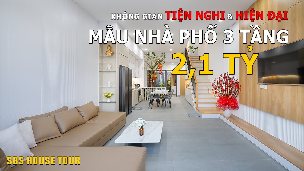 [REVIEW] Nhà phố 3 tầng 