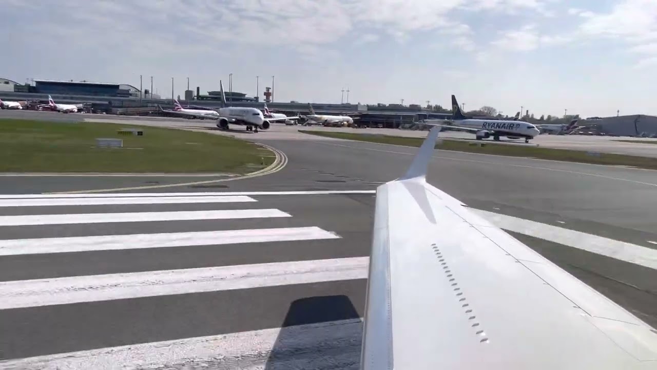 Air Hamburg Legacy 450 Take off Hamburg Airport