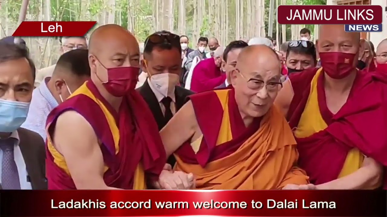 Ladakhis accord warm welcome to Dalai Lama