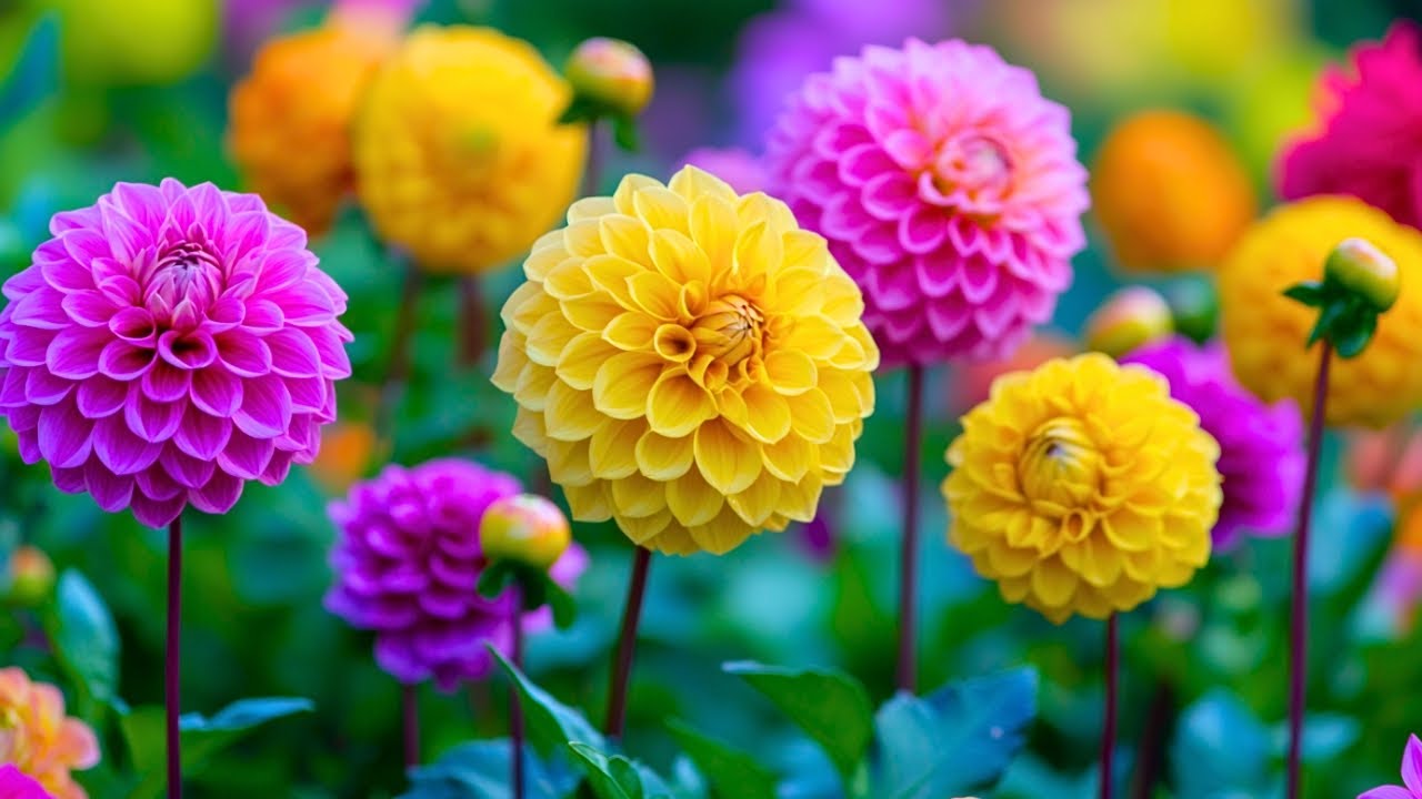 🌸 Relaxing Piano Music ✨ Beautiful Flowers for Stress Relief, Calm Mind & Inner Peace