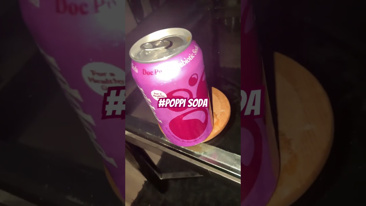 Poppi prebiotic soda 