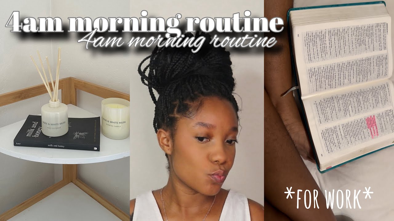 MY 4am MORNING ROUTINE | vlog | South African YouTuber