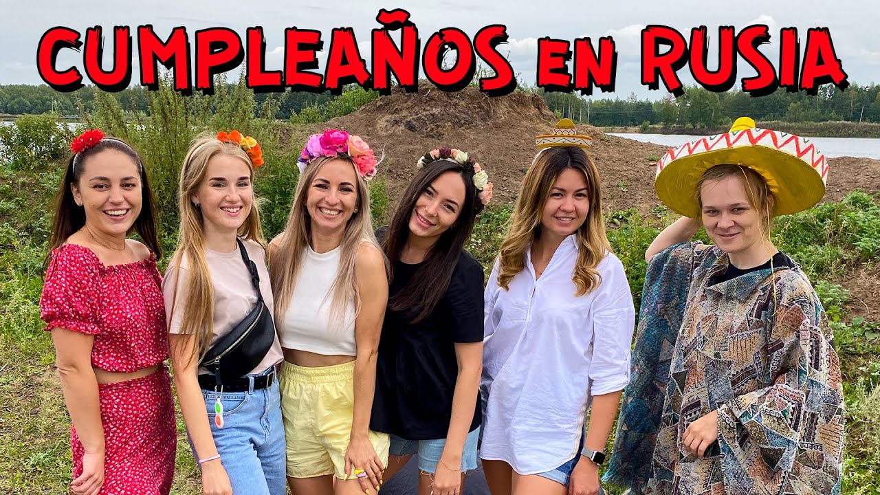 🎈CUMPLEAÑOS RUSO al ESTILO MEXICANO🇷🇺 | ASI SE CELEBRA CUMPLEAÑOS en RUSIA | CHICAS RUSAS en FIESTA