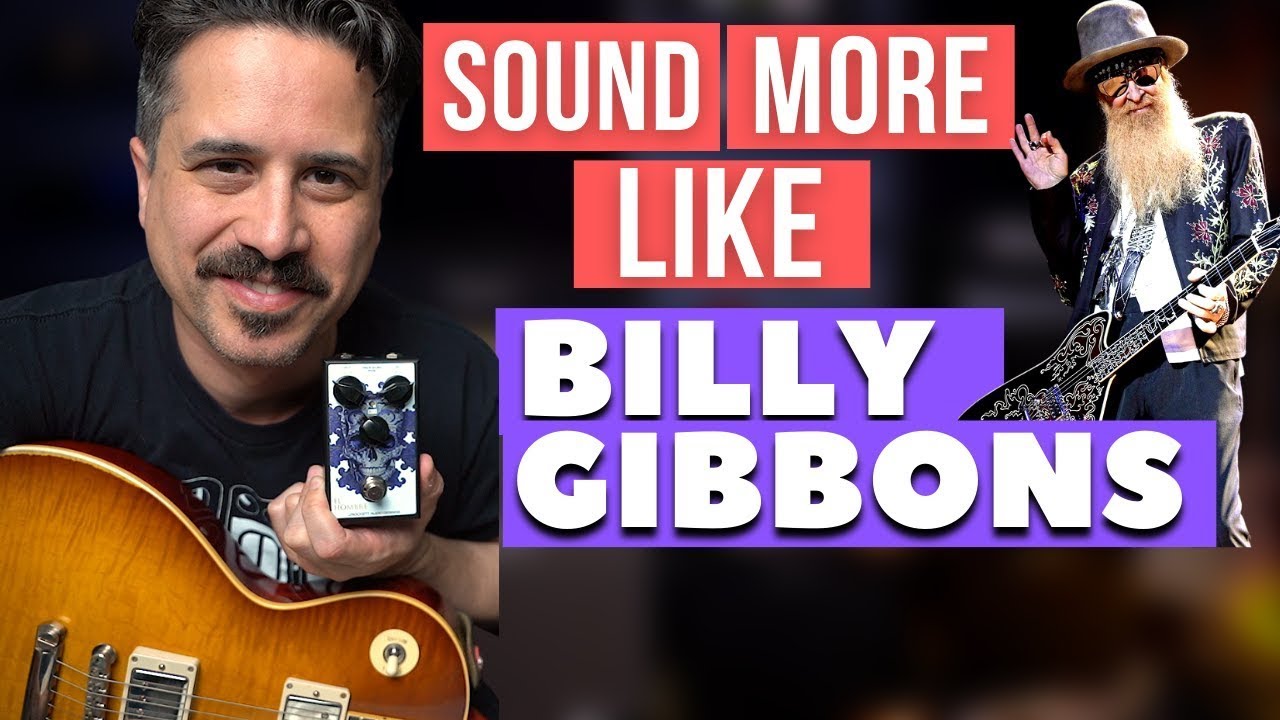 A Billy Gibbons style guitar lesson with the J. Rockett El Hombre!