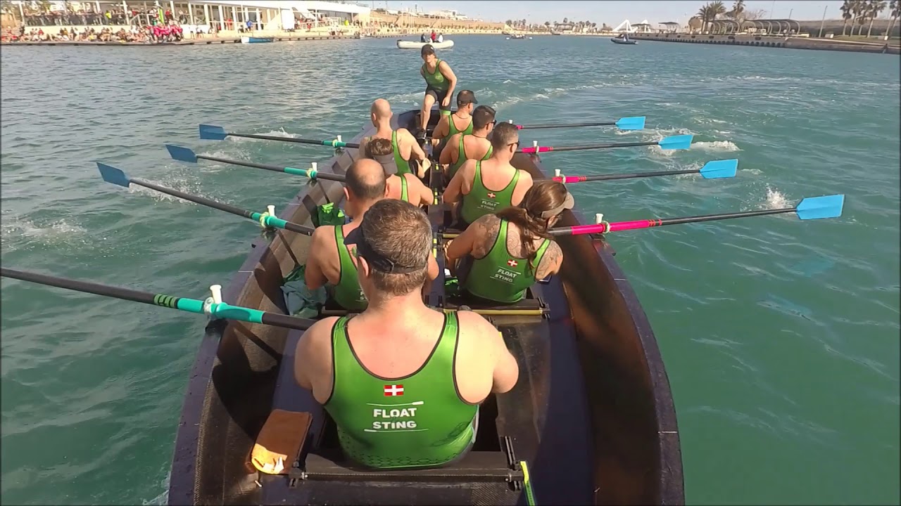 Equipo Masculino de Remo CN Santa Lucía, Regata Valencia Liga SUMA, 02-02-2020