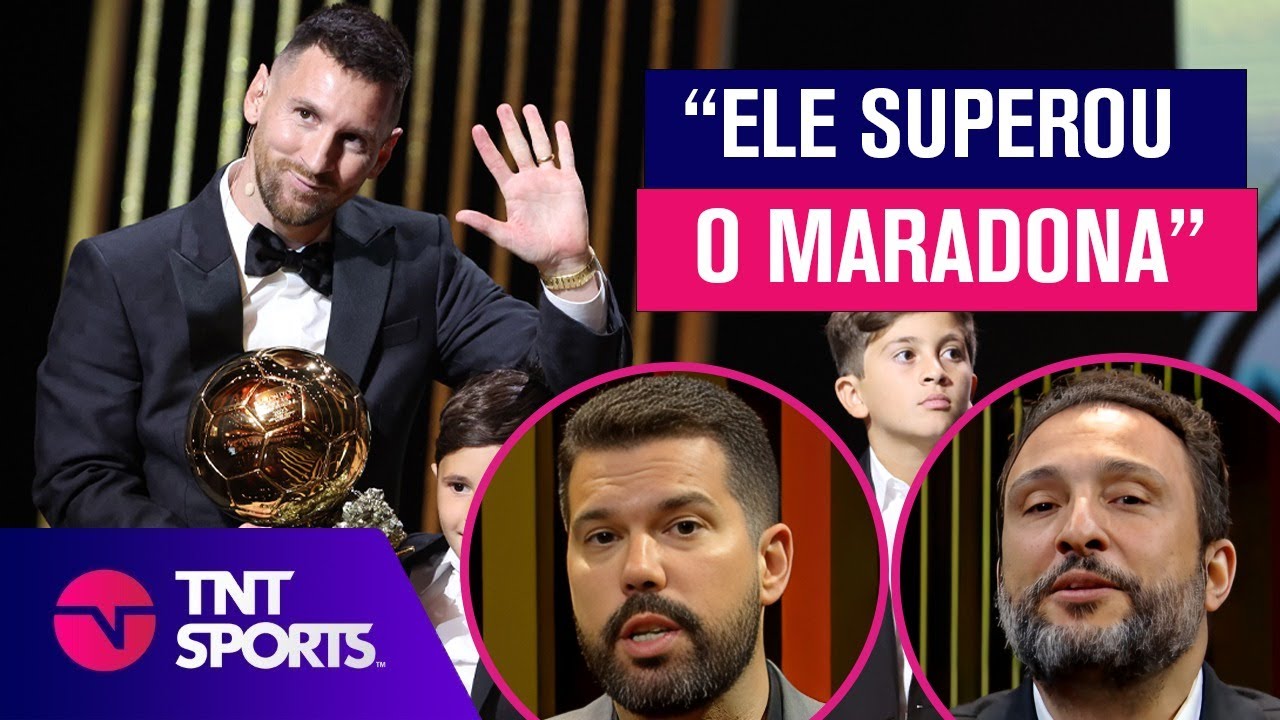 MESSI GANHA A 8ª BOLA DE OURO! VSR E FORMIGA FAZEM DISCURSO EMOCIONANTE SOBRE A CARREIRA DO ASTRO