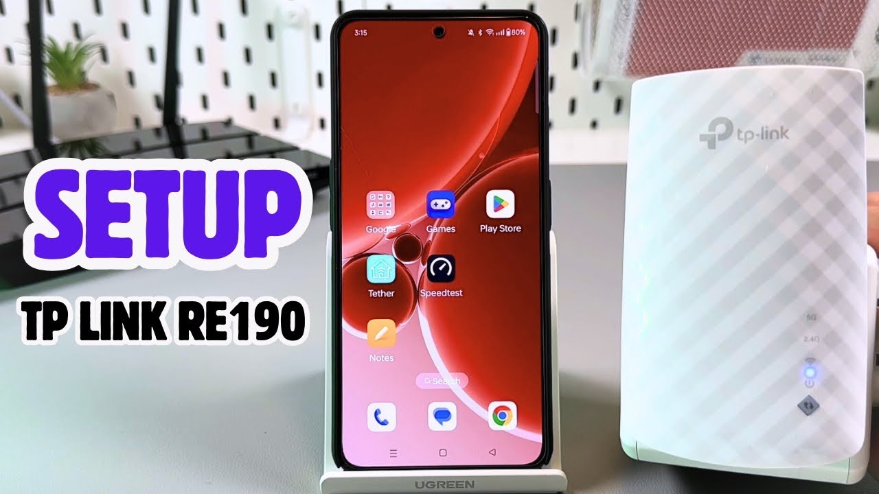 Простое руководство по настройке смартфона для усилителя Wi-Fi TP Link RE190