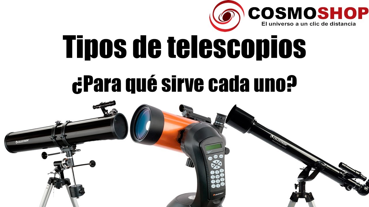 ⭐Tipos de telescopios 🔭 Reflector Refractor Catadioptrico cual es mejor🪐 cual comprar 🌟ventajas 🌑