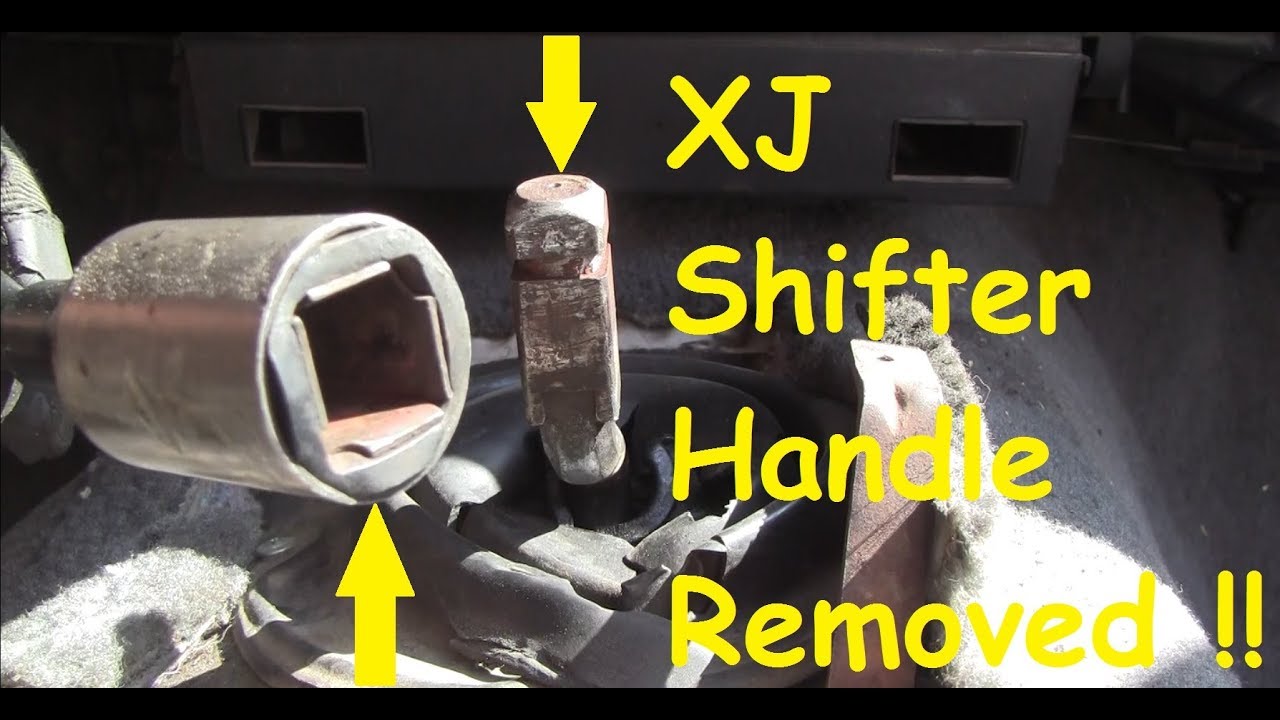 Jeep AX5/AX15 Shifter Handle Removal While Still in Your Rig !!!