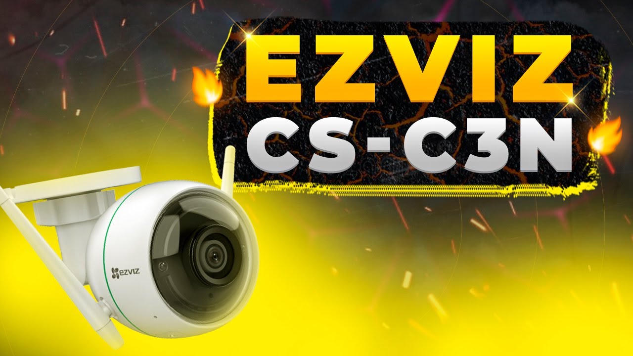 Ezviz CS-C3N🔥Уличная WI-FI IP камера с прожектором  ➤ Обзор и подключение на канале Сontrol.ua