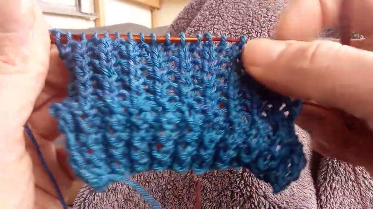 Strickmuster: Sandmuster 