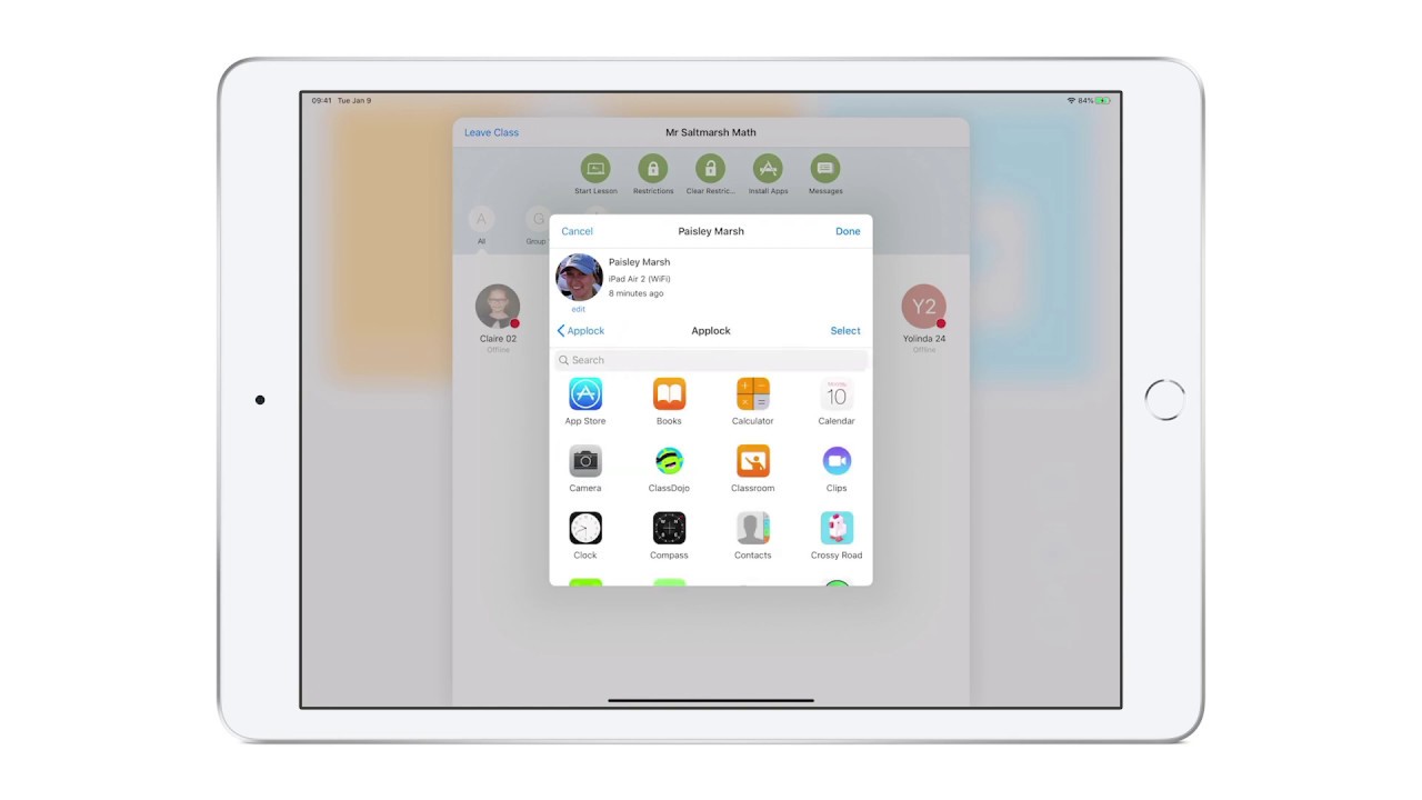 Jamf Teacher: App Lock