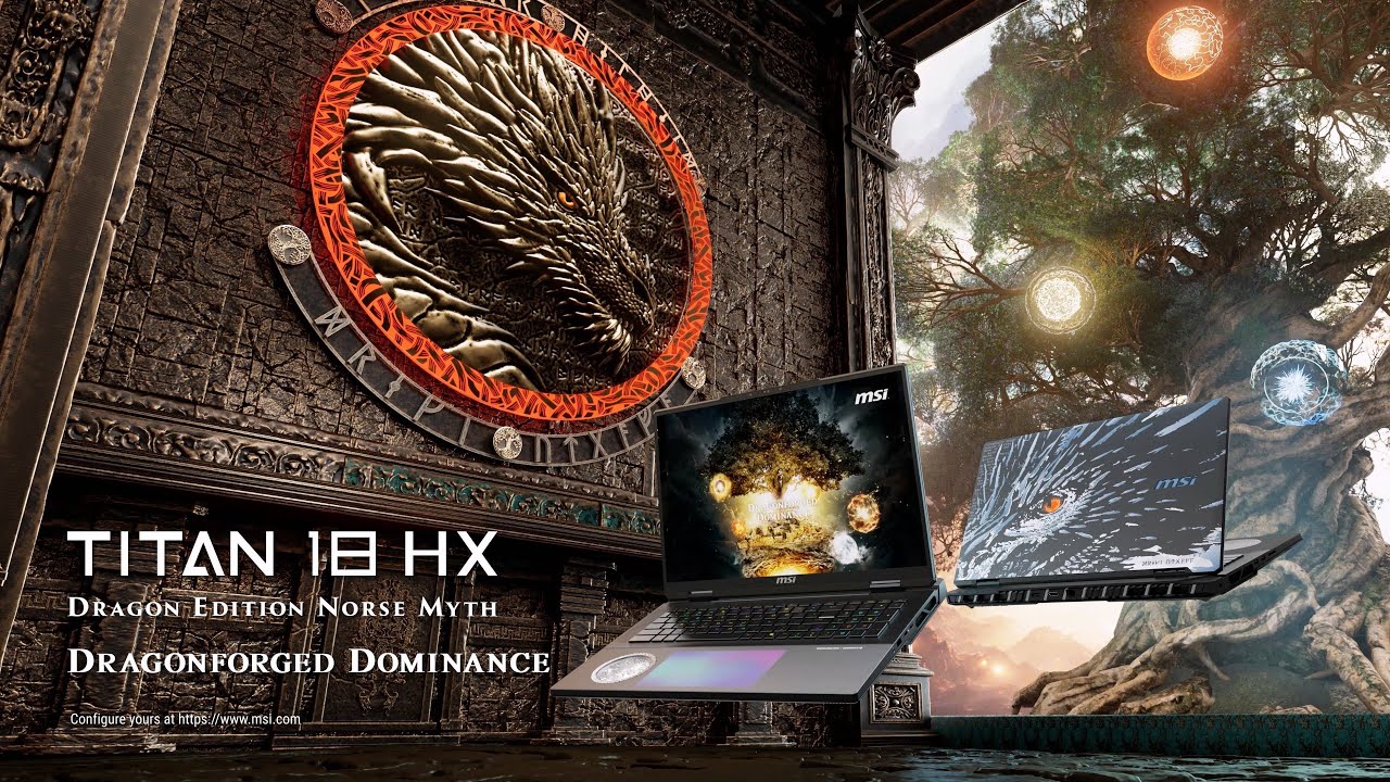 Titan 18 HX Dragon Edition Norse Myth - Dragonforged Dominance | MSI