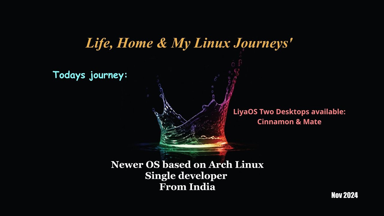 LiyaOS  Based On Arch Linux With Cinnamon Desktop & Mate DE Also Available  * Run fixpacrepo FIRST *