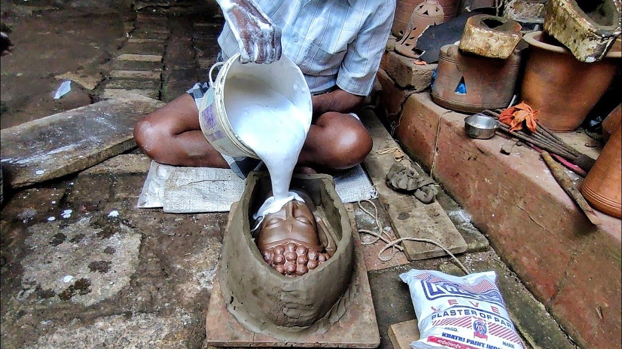 BUDDHA MOULD MAKING PROCESS | #ART #POTTERY | #BUDDHA