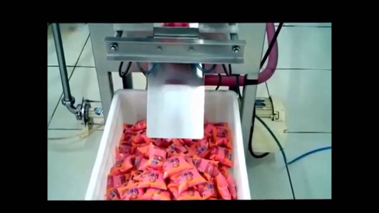 Embaladeira automática para polpa de frutas