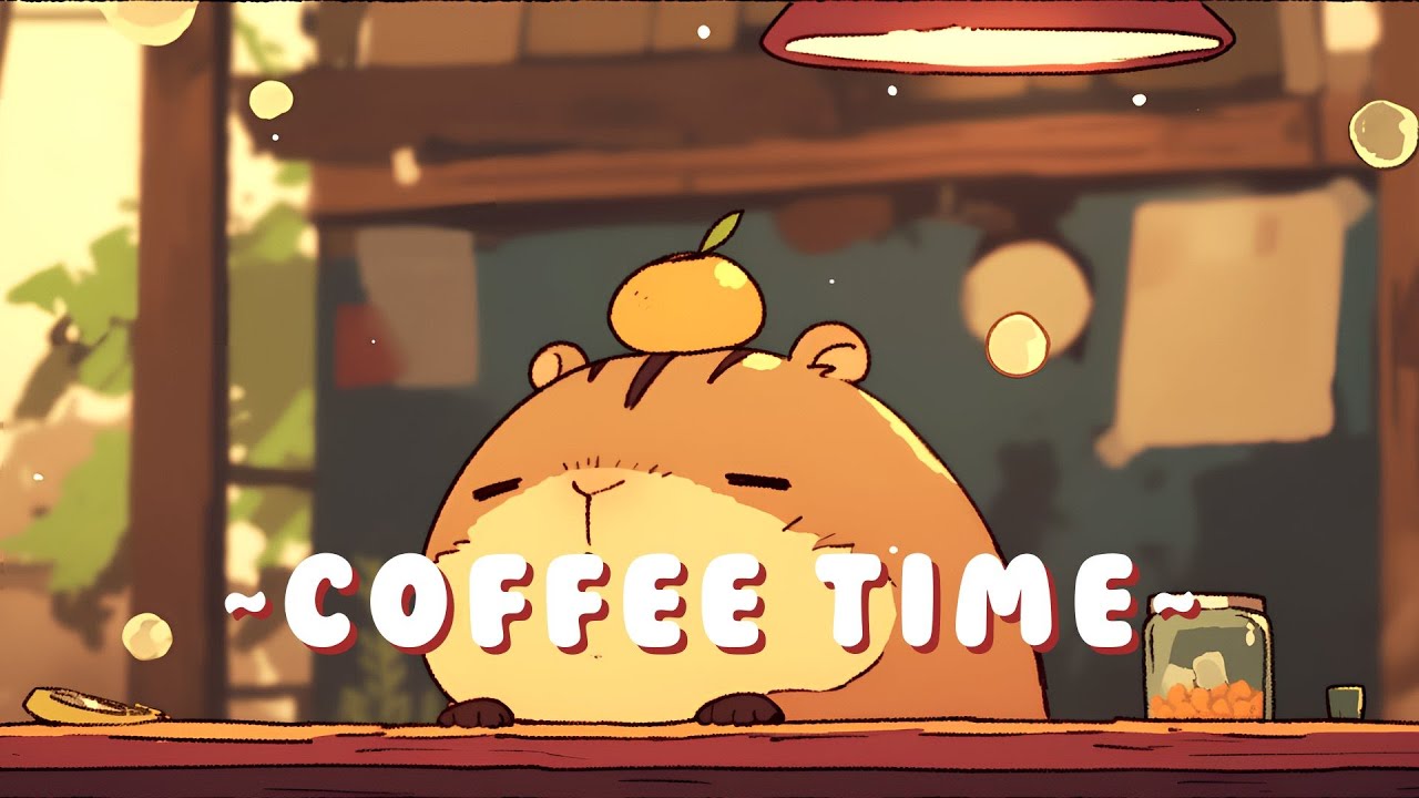 Capybara Lofi Zone - Peaceful Music for Your Soul ~ Relaxing Vibes ~ 🦫 🌿 ☕