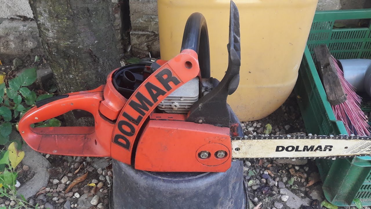 Piła Dolmar PS 34 po 18 latach w lesie. Makita