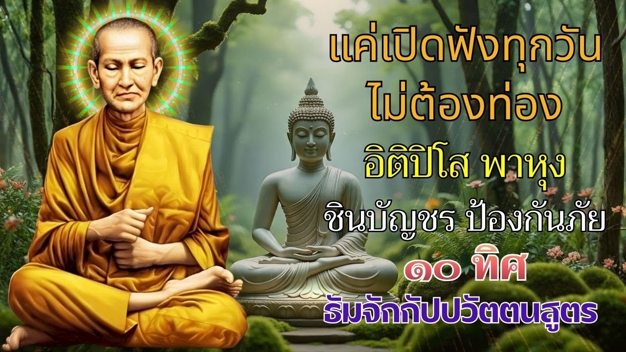 คาถาเรียกโชคเข้าบ้าน💕เจ้ากรรม นายเวร อโหสิกรรม ทันที จงท่องบทนี้🙏 ธัมจักกัปปวัตตนสูตร