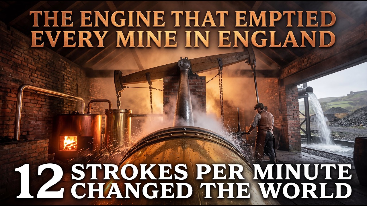 The Engine That Emptied England's Deepest Mines: Inside Newcomen Works Dudley 1712