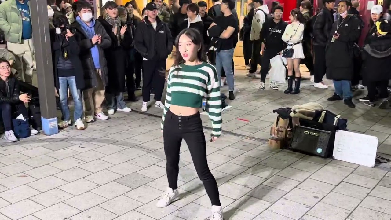 HONGDAE K-POP SOLO BUSKING - [Jennie] You & Me (2)