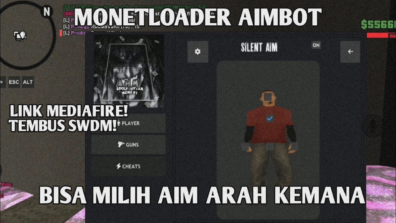 [SHARE] MONETLOADER AIMBOT.LUA & CARA MENGGUNAKAN || NO PASSWORD