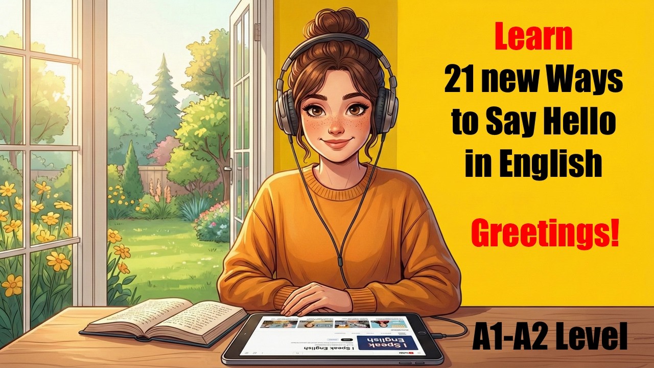 21 New Greetings in English
