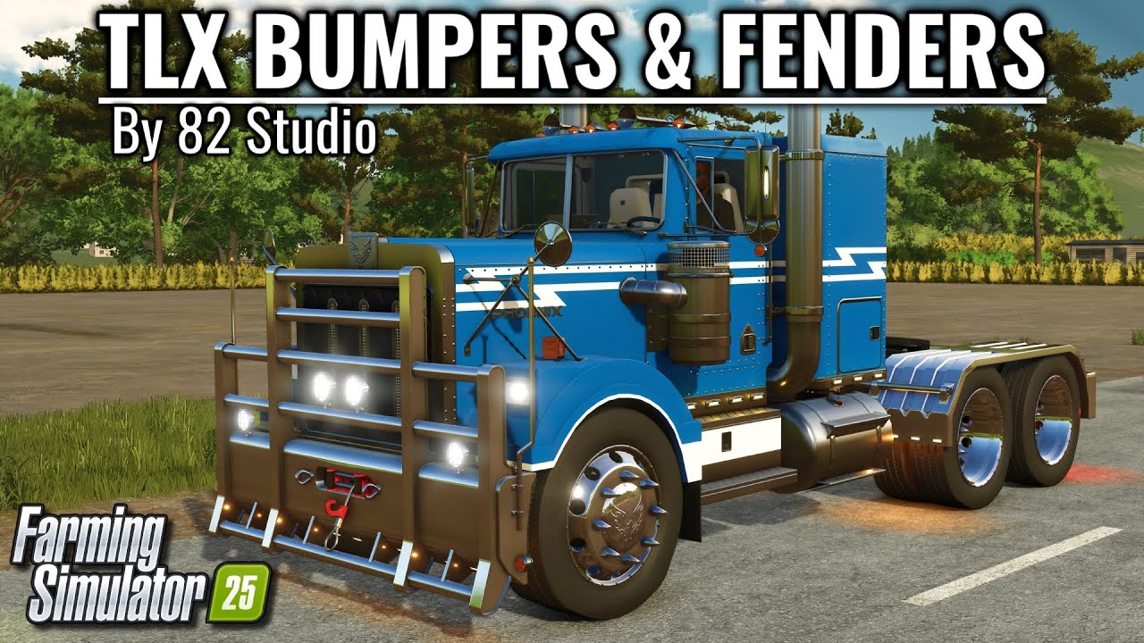 Mod Showcase - TLX Bumpers & Fenders (by 82 Studio) | Farming Simulator 25