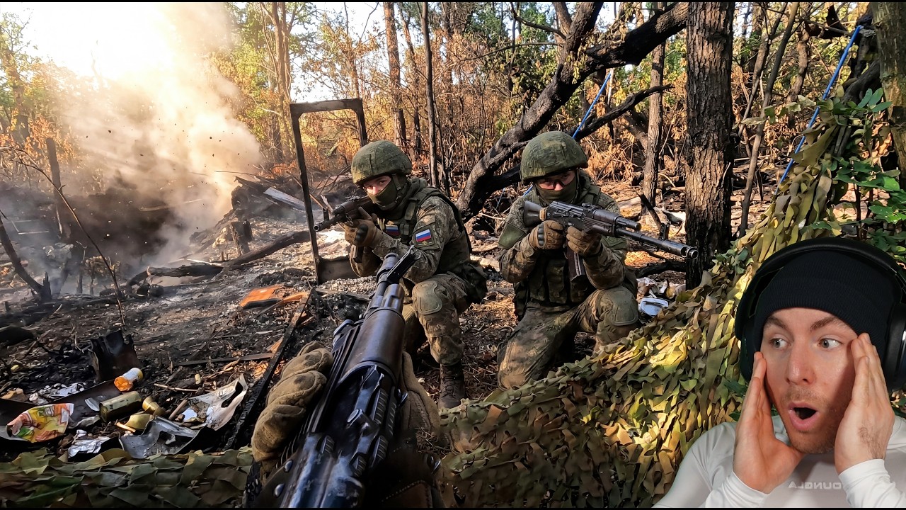 GoPro: Ближний бой: Украинские бойцы устроили засаду российским солдатам с близкого расстояния