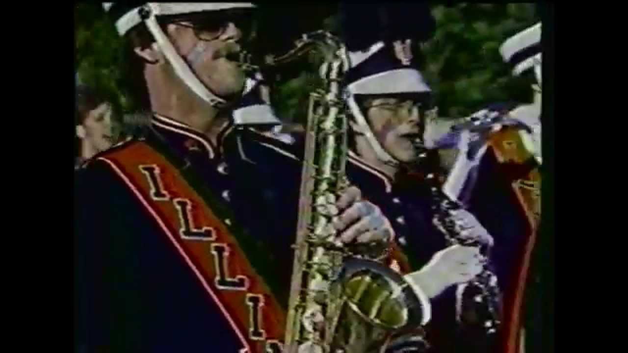 Marching Illini in the 1984 Rose Bowl Parade