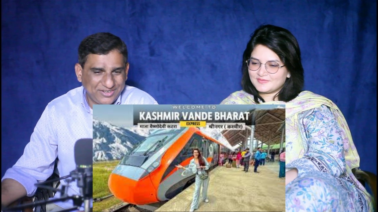 Pak Reacts to ICONIC: NEW ‘KASHMIR VANDE BHARAT EXPRESS’ TRAIN  | SOLO GIRL: from Katra to Srinagar