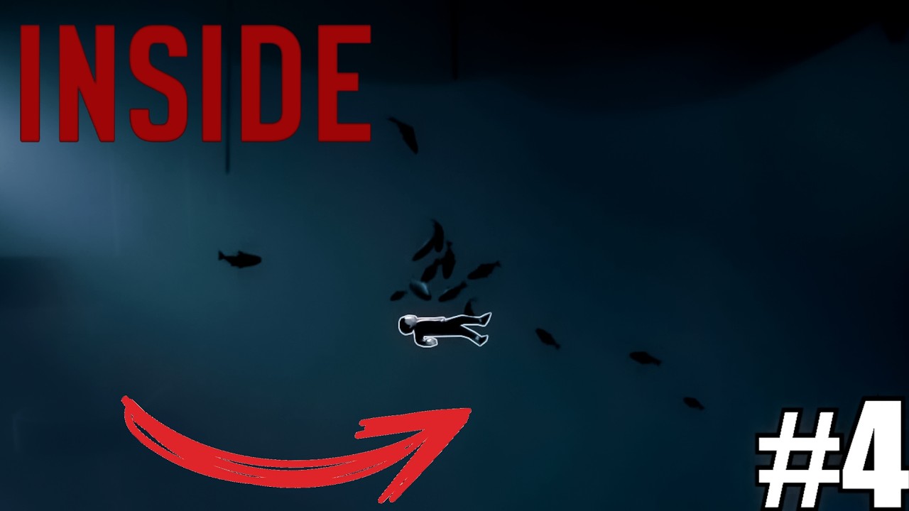 Прохождение INSIDE #4 | ПОГОНЯ В ГЛУБИНЕ — Я ЕДВА ВЫЖИЛ!
