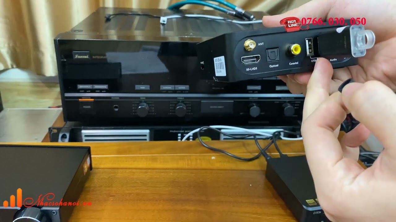 Test Thực Tế Music Sever Topping M50 + DAC D50s Cho Chú Trung