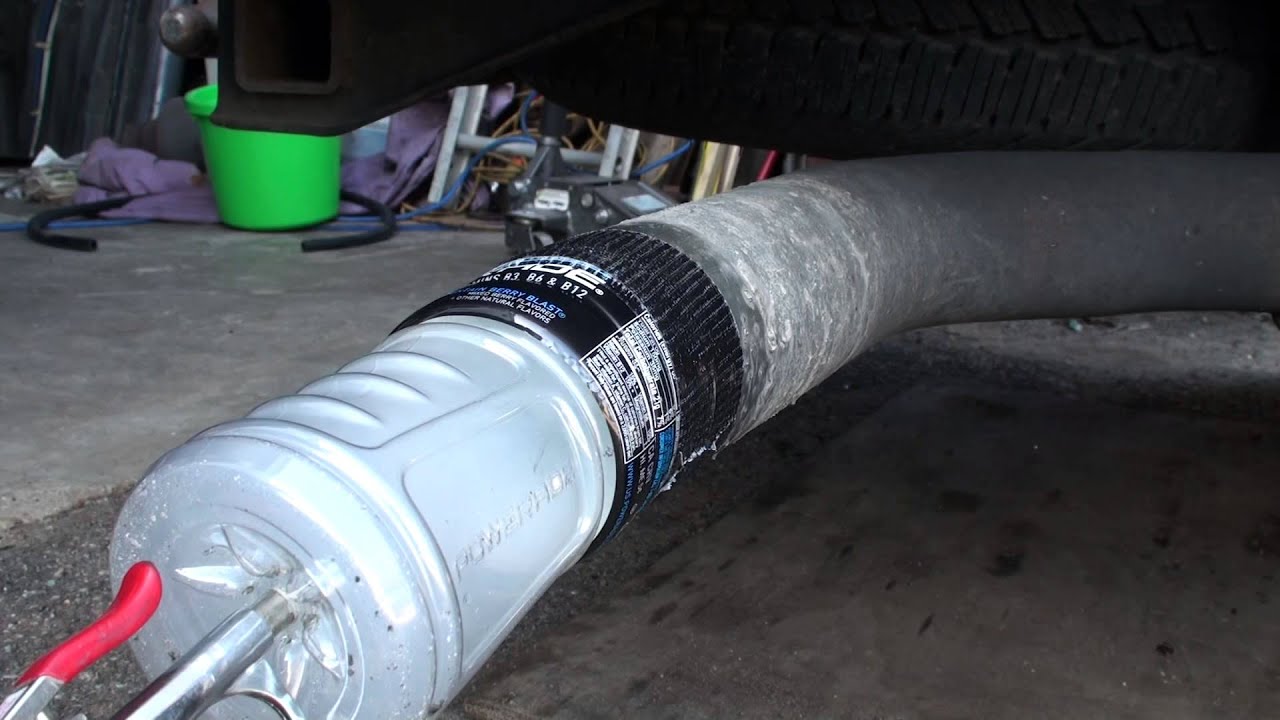 Making a smoker to help find exhaust leaks easily