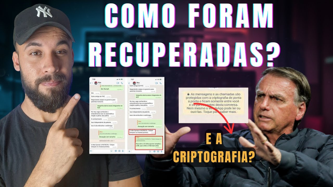 Como a PF conseguiu restaurar as mensagens APAGADAS e CRIPTOGRAFADAS de JAIR BOLSONARO?