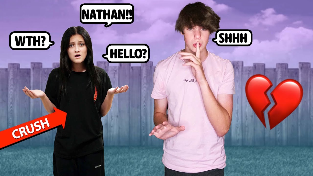 IGNORING My CRUSH For 24 HOURS To See How She REACTS CHALLENGE ** FUNNY PRANK**🤫😱 | Nathan Smith