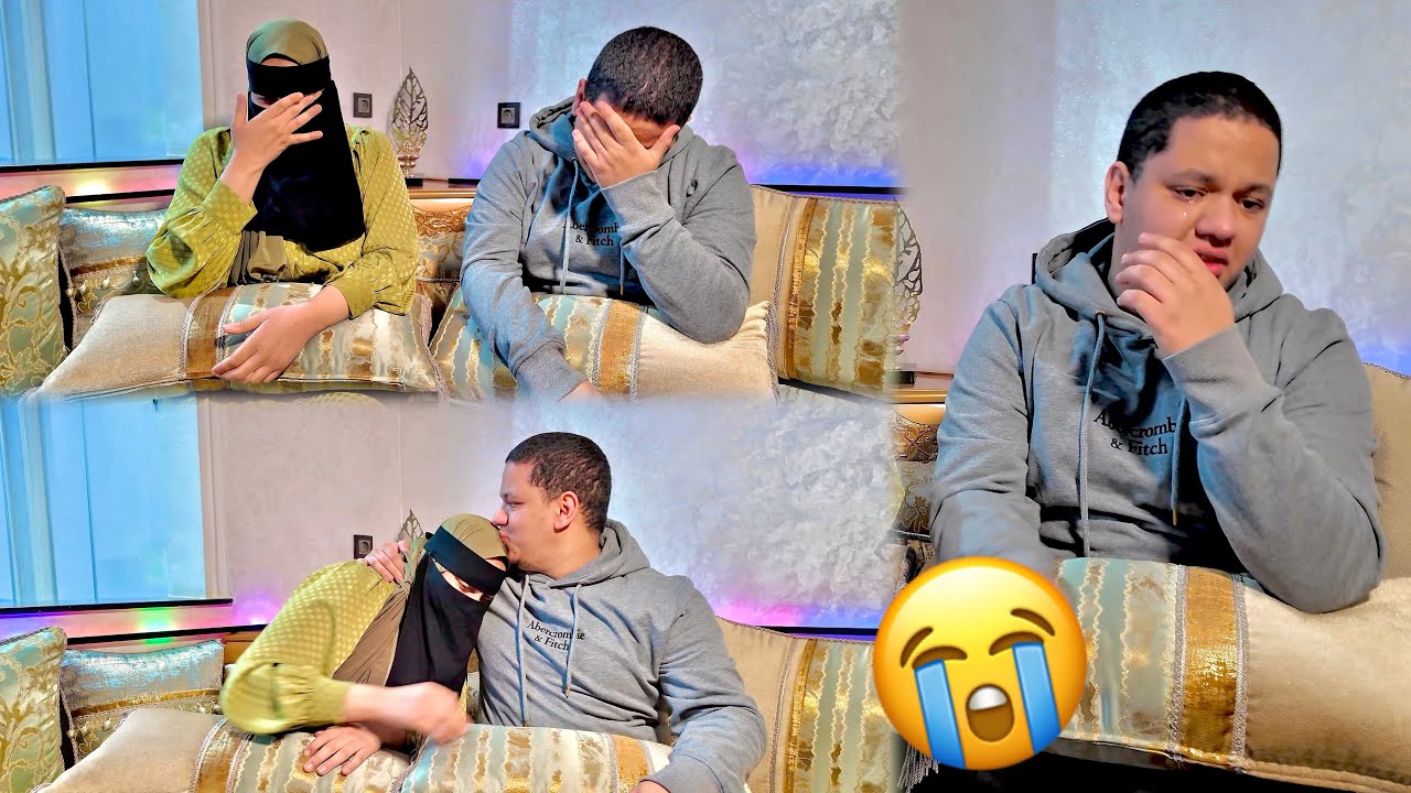  لحظة مؤثرة💔حمزة ومنال بكاو😭وخواو قلبهم💔على داكشي لي وقع ليهم فعرسهم😱