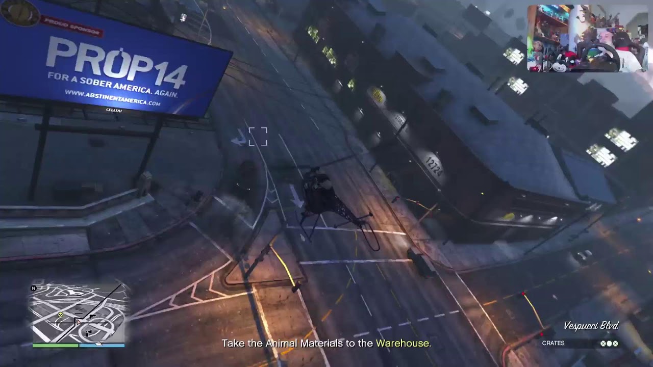 Grand Theft Auto V Online Grinding, on PS5 Pro.