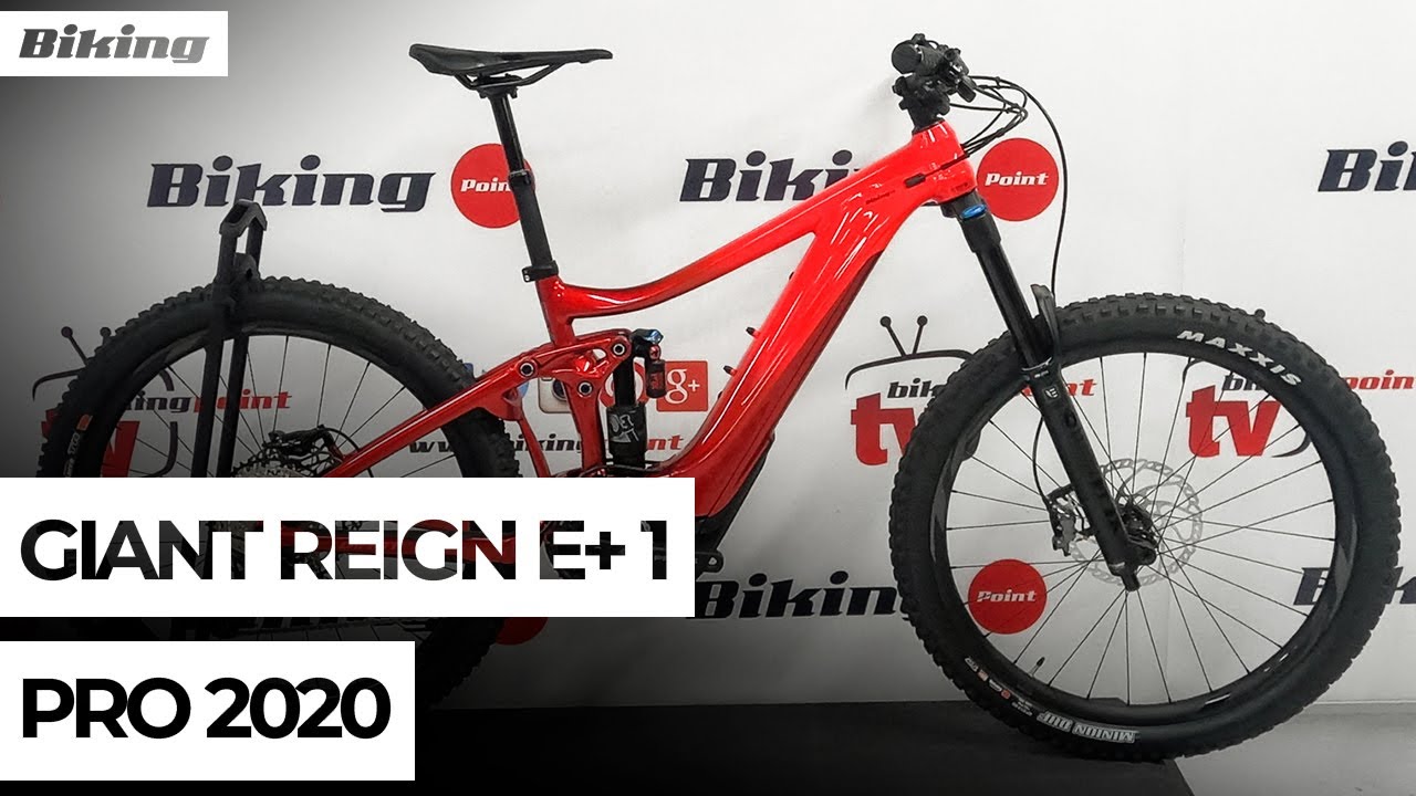 Bicicleta Giant Reign E+ 1 Pro 2020 | Presentaci&oacute;n