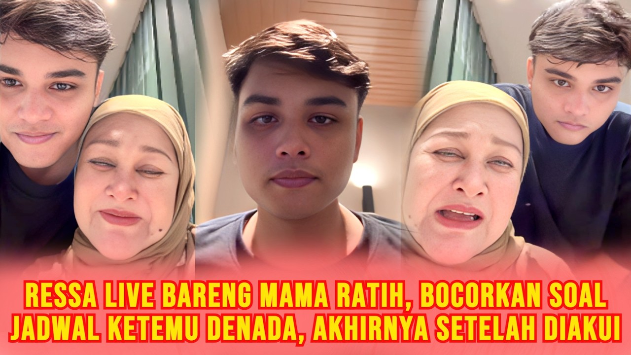 FULL LIVE! Ressa Anak Denada Bareng Mama Ratih, Spill Jadwal Bertemu Denada, Akhirnya Mau Ketemu?