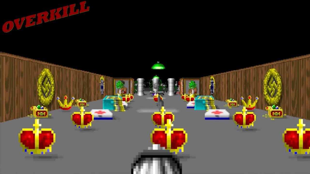 Wolf 3D: Overkill [SDL] - Floor 36 - 100%