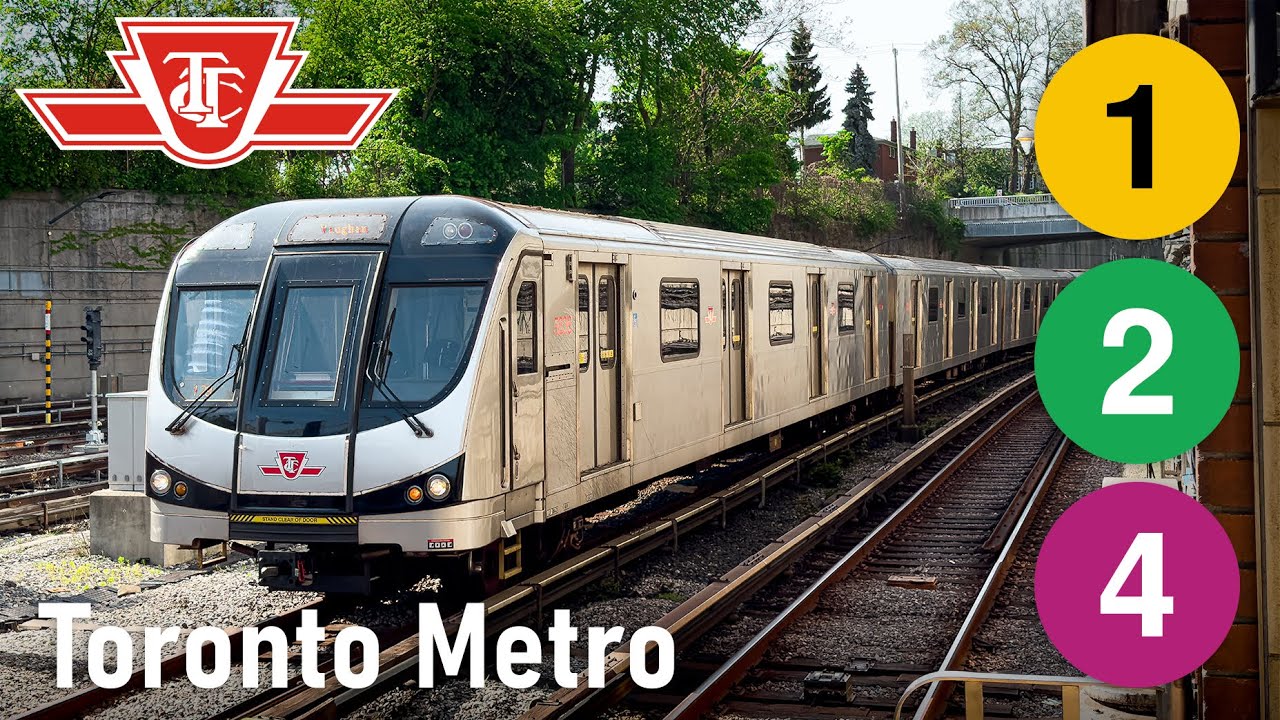 [4K] 🇨🇦 Метро Торонто | Все Линии