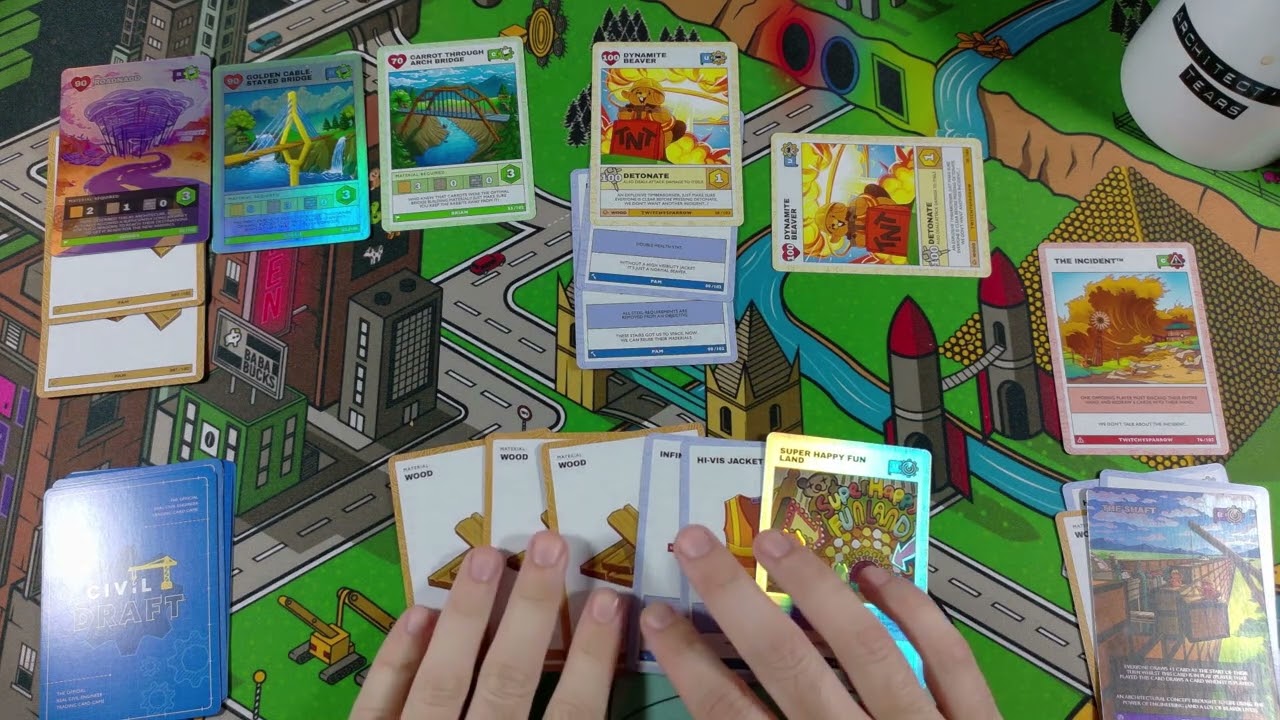 Using TRIPLE TNT BEAVERS to destroy my editor in Civil Draft!