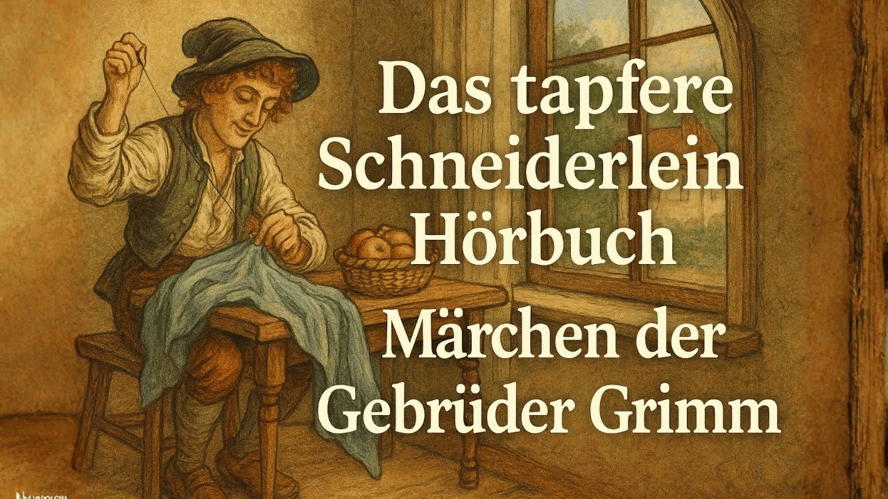 Das tapfere Schneiderlein als Hörbuch (keine KI) Märchen in Originalfassung der Gebrüder Grimm