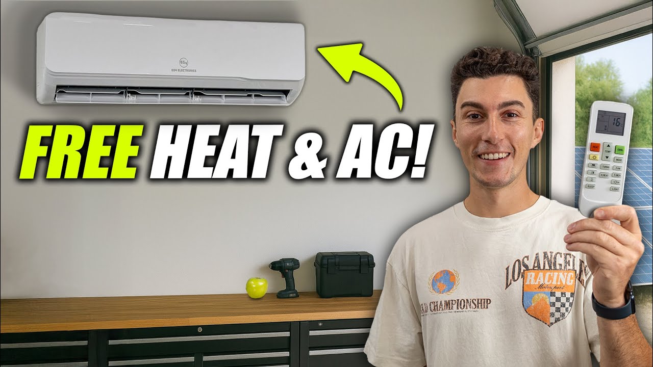 We Heat & Cool Our Garage for FREE&hellip; Here&rsquo;s How