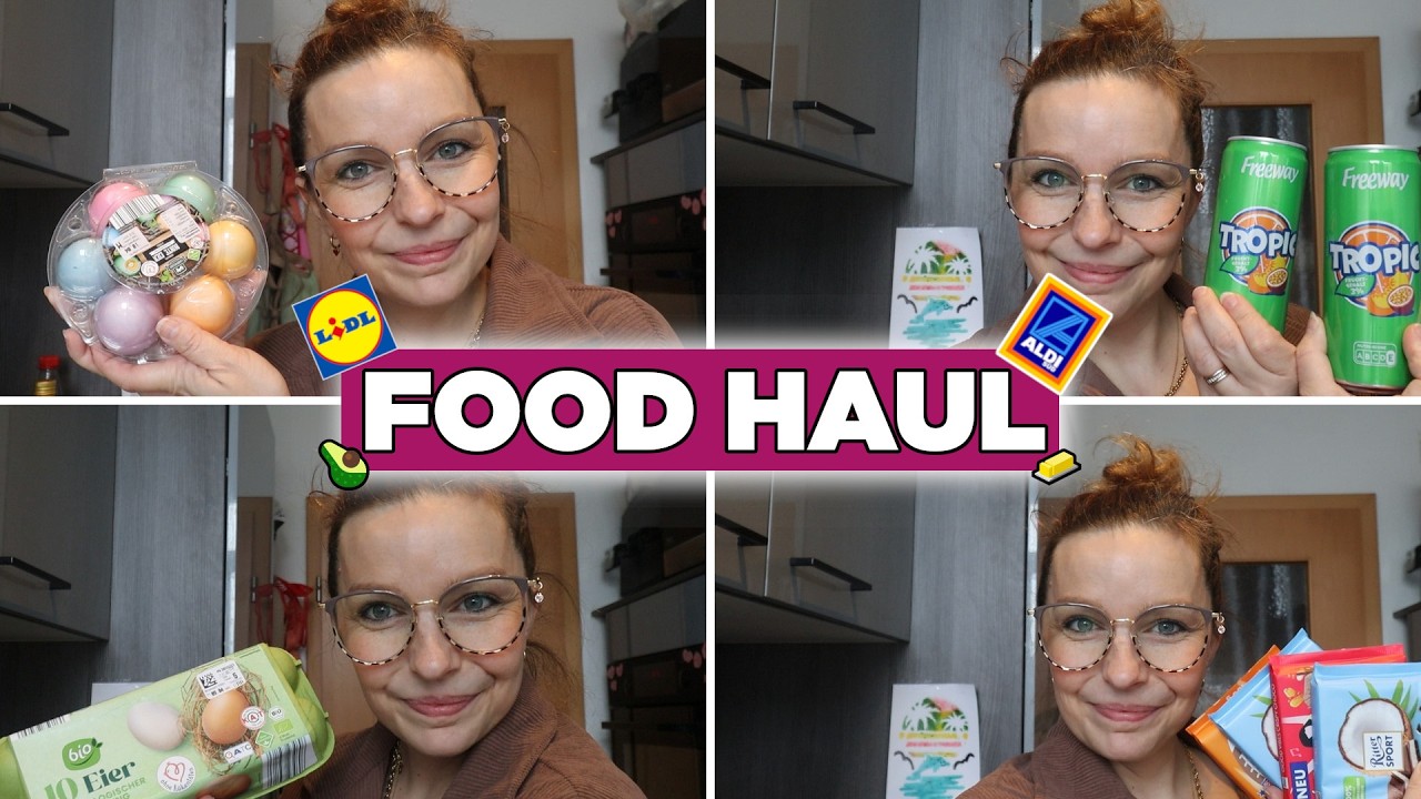 105&euro; FOOD HAUL | ALDI + LIDL | Wocheneinkauf M&Auml;RZ 2026 (4) | Das sind WIR #foodhaul #lidl #aldi