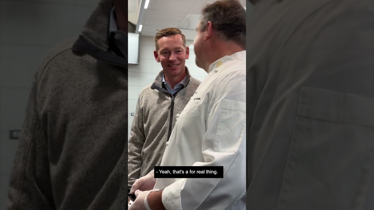 CEO Chris K Talks to Chef Chad About Keeping McDonald's Food Top Notch