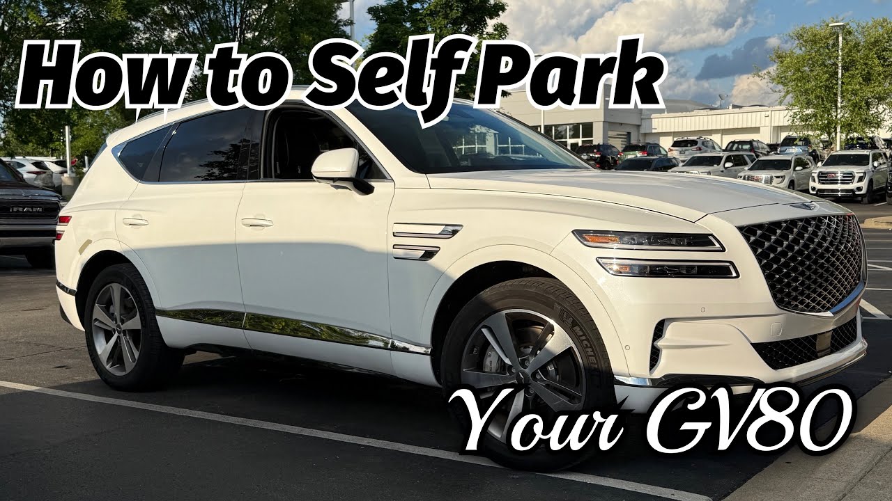 How to Self Park Your Genesis GV80