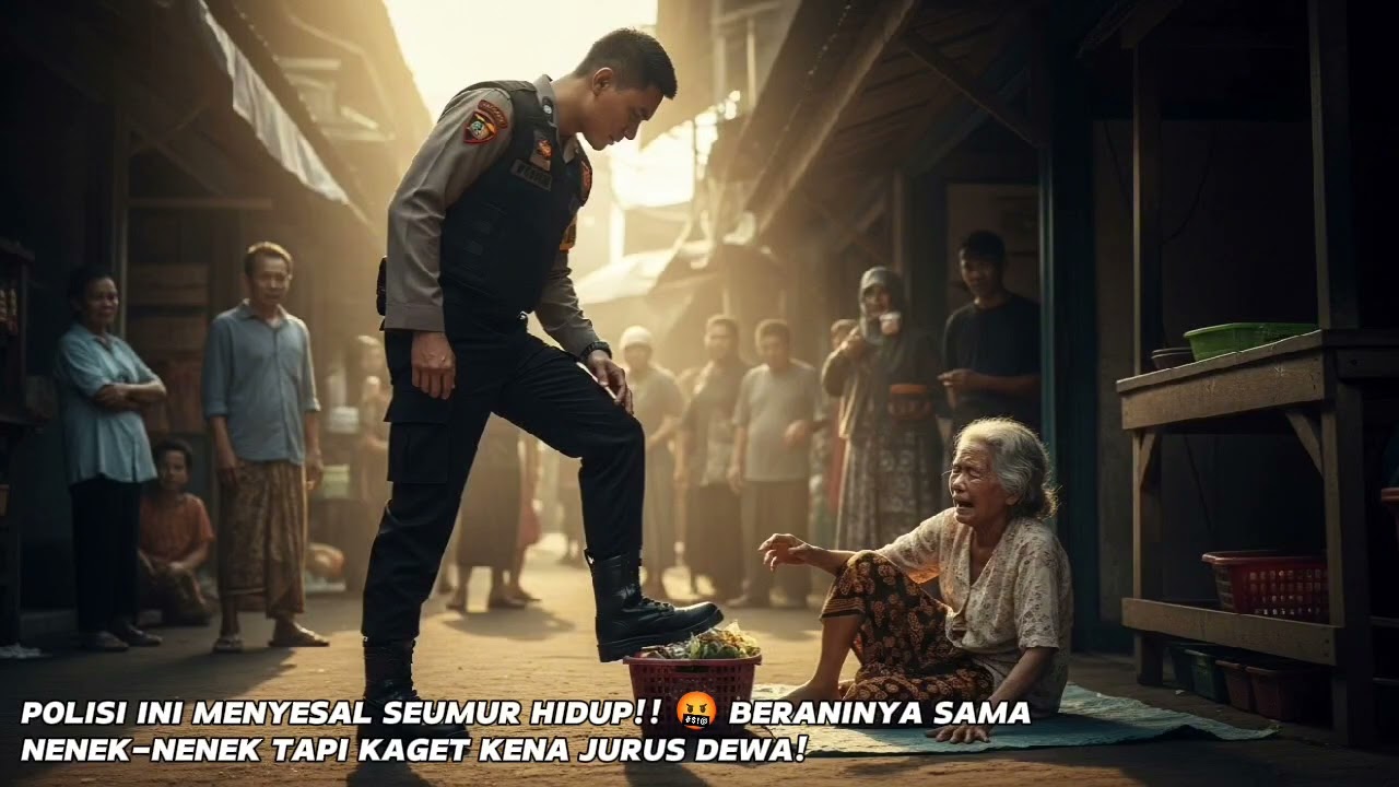 POLISI INI MENYESAL SEUMUR HIDUP ! BERANINYA SAMA NENEK NENEK TAPI KAGET KENA JURUS DEWA