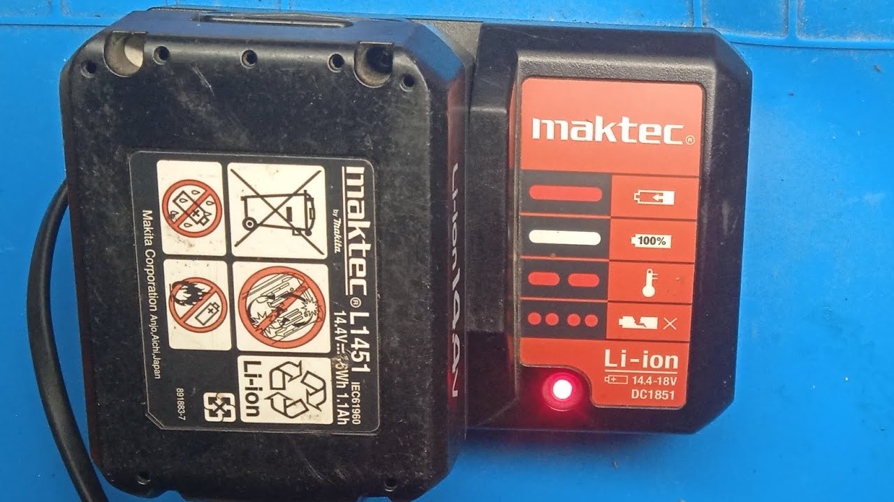 Ремонт зарядного пристрою Maktec-DC1851
